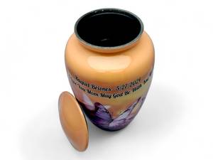 Urna para Cenizas con Forma de Mariposa de 10 Pulgadas, Urna Funeraria y Conmemorativa para Cenizas Humanas de hasta 200 Libras - Product Image 2