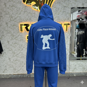 Tendencia Moda Tasa de fábrica Etiqueta privada Cremallera Sudadera con capucha Puff Impreso fábrica hecha precio barato sudaderas con capucha hombres sudaderas con capucha para hombres - Product Image 3