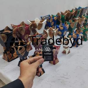 Brûleur à Bakhoor en Résine de Bois Artisanat Traditionnel Porte-Aromes pour Maisons Bureaux et Boutiques Tradebyd - Product Image 6