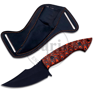 Cuchillo de Caza Táctico Compacto, Acero con Alto Contenido de Carbono, Recubrimiento Negro, OEM, Duradero, para Campismo y Supervivencia, Calidad de Exportación, Afilado, 3 Años de Garantía - Product Image 1