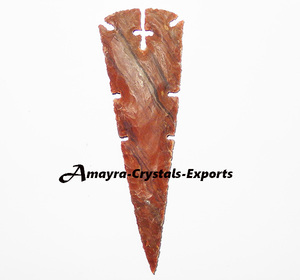 Agate Arrowheads Mixed Shaped Carved Artifact Arrowhead Handmade Arrowhead <b>Top</b> Quality From Amayra <b>Crystals</b> Exports India - Product Image 6