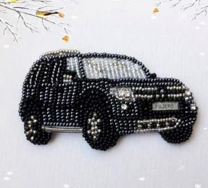 Ornement étoile en perles fait main avec des détails complexes apporte un charme festif élégant pour la décoration de l'arbre de Noël et les cadeaux - Product Image 6