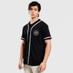 Conjunto Deportivo GA de Béisbol, Camiseta Transpirable de Poliéster de Manga Corta, Pantalones Cortos, Color Negro, Talla XL Plus, Técnicas de Sublimación - Product Image 2