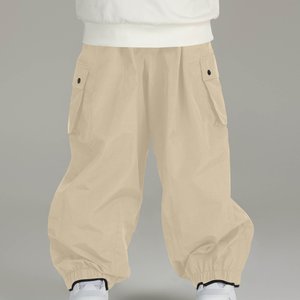 Deporte al aire libre de invierno personalizado suelto Hip Hop Unisex pantalones de esquí transpirables a prueba de viento impermeable cálido pantalones de nieve pantalones de esquí - Product Image 6