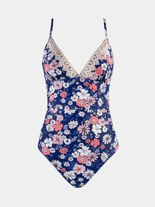 Latest Design Low MOQ Women's Swimming Suit One Piece Spandex / Polyester Swimming Suit Made In Best Quality - Product Image 5