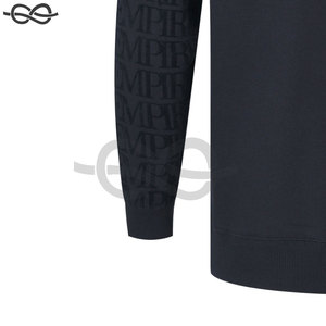 เสื้อสเวตเชิ้ตผู้ชายแบบเรียบ คุณภาพสูง ทรงโอเวอร์ไซส์ ใส่ได้ทั้งชายและหญิง ทรงหลวม ผ้าฝ้าย 100% เสื้อพูลโอเวอร์ผู้ชาย พิมพ์ลาย ปักลาย ขายส่ง รับผลิตตามแบบ - Product Image 3