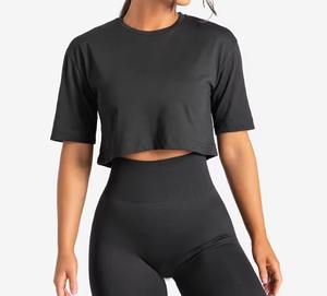 2025 femmes T-shirt personnalisé coton surdimensionné femmes vêtements T-shirt à vendre - Product Image 1