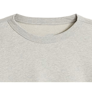 เสื้อสเวตเชิ้ตคอกลมผ้าฟลีซคอตตอน 100% สำหรับผู้ชาย น้ำหนัก 240 กรัม เป็นมิตรกับสิ่งแวดล้อม ระบายอากาศได้ดี พิมพ์ลายนูนโลโก้ด้านหน้า แบบเรียบสีพื้น สามารถสั่งทำได้ - Product Image 2