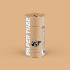 กระดาษคุณภาพดีลิปคราฟท์กล่องเครื่องสำอางหัตถกรรมเทียนกระบอกบรรจุภัณฑ์หลอด - Product Image 6