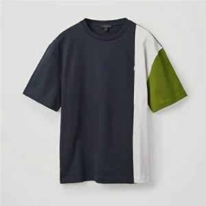 T-shirts pour hommes personnalisés 100% coton | OEM respirant tricoté à manches courtes respectueux de l'environnement 240g coupe régulière sérigraphié personnalisé - Product Image 5