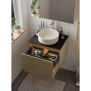 HERA PVC Inner <b>Drawer</b> for Cabinet Grey 60cm/80cm - Product Image 1