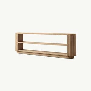 Mesa de sofá de madera larga de granja detrás de la Mesa de consola de sofá para entrada - Product Image 6