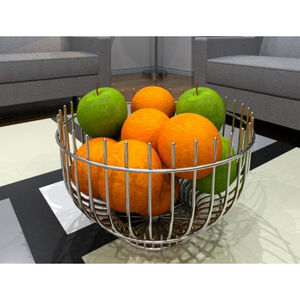 Accessoires de maison au design classique panier de fruits en argenterie de qualité exclusive pour la corbeille de fruits de vente chaude à prix compétitif - Product Image 5