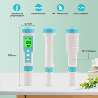 SOUDRON 7 1 TDS/Ec/salinité/ORP mètre testeur de température stylo Orp mètre testeur de pH de l'eau à piles pour un usage domestique direct