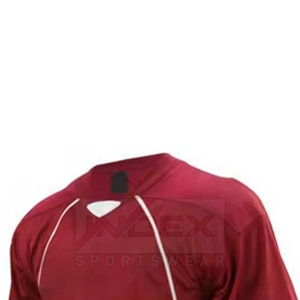 Conjunto de Uniforme de Lacrosse para Adultos Index, Color Granate con Número 24 Verde Menta, Impresión por Sublimación, Ropa Deportiva de Secado Rápido - Product Image 5
