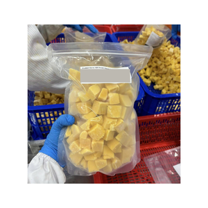 Mango congelado IQF rebanadas cubos enteros de Vietnam para batidos jugo postre embalaje a granel exportación fruta Tropical - Product Image 4