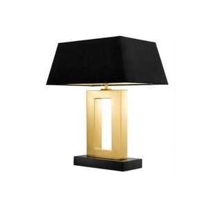 Hot Sale Decorative Antique Golden Balls Pitcher Table Lamp with Shade Table Lamp for Home Decor <b>Bed</b> Room Living Room - Product Image 5