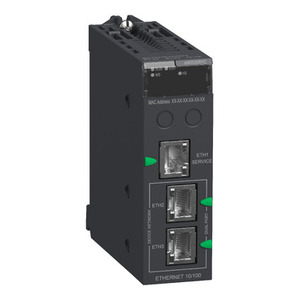 Módulo de Red Modicon M580 BMENOC0301C de Schneider Electric, Ethernet IP/Modbus TCP, Recubierto, para PLC, PAC y Controladores Dedicados - Product Image 1