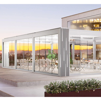 YOUYA Nouvelle Pergola Solaire Extérieure de Jardin en Aluminium avec Système de Persiennes à Panneaux Solaires, Salle Solarium et Onduleur Solaire Hybride