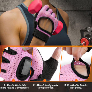 Musculation Haltérophilie Fitness Gants Respirant Gym Sports En Plein Air Ergonomique Sécurisé Haltérophilie Gants - Product Image 3