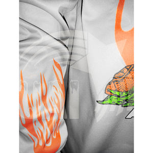 Sudadera con Capucha de Algodón Grueso de Moda Urbana para Hombre, Estilo Hip-Hop, Holgada, con Logotipo Personalizado, Nueva Tendencia 2025 - Product Image 3