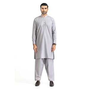 Alta calidad cómodo diseño único Shalwar Kameez Venta caliente logotipo personalizado impreso hombres Shalwar Kameez con precio muy bajo - Product Image 1
