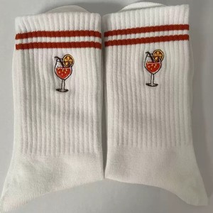 Tùy chỉnh Cowgirl Boot thêu vớ hỗ trợ tùy chỉnh Grips thiết kế logo của bạn thêu vớ - Product Image 2