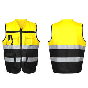 Chalecos de Alta Visibilidad para Hombre con Diseños Modernos, Logotipo/Color Personalizado, Transpirables, Cómodos, de la Mejor Calidad, Antiarrugas - Product Image 3