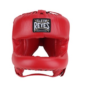 Protector de cabeza de cuero de cara completa personalizable de alta calidad empuñaduras de mano con cordones ligeras para boxeo artes marciales entrenamiento físico - Product Image 1
