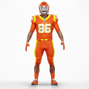 Uniformes de Fútbol Americano Personalizados para Adultos y Jóvenes, Conjuntos de Camisetas y Pantalones de Práctica con Sublimación Universitaria - Product Image 4