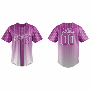 Uniforme de Béisbol con Botones para Hombres Adultos, Diseño Personalizado con Bordado, Logotipo del Equipo, Nombre y Número, Tallas Grandes, Secado Rápido y Transpirable - Product Image 5