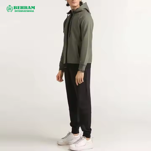 High Quality New Fashion Unisex Zipper Hoodies <b>Sweatshirt</b> 2026 Casual Winter 100% Cotton Breathable Quick Dry - Product Image 3
