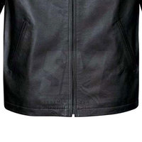 Veste en cuir d'hiver pour homme, design personnalisé, avec logo sur le devant, écologique et respirante, couleur unie, grande taille, streetwear d'extérieur