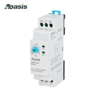Aoasis Aerv-03 temporisateur relais temporisé 220V temporisateur 0.1s à 100 heures relais temporisé à fonction unique - Product Image 1