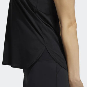 Venta al por mayor personalizable 3D bordado de secado rápido transpirable sin mangas Crop Tops Tank Tops sólido Jersey para Yoga establece su logotipo - Product Image 6