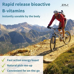 <strong>Vitamin</strong> <strong>B</strong> Complex Effervescent Tablets Energy Boost, Mental Performance &amp; Immune Support Sugar-Free, Non-GMO - Product Image 3