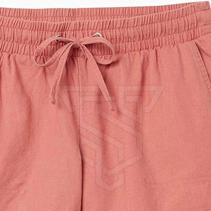Shorts pour femmes les plus vendus, 100% coton, vêtements de sport décontractés de haute qualité avec taille élastique, respirants et en vente flash - Product Image 4