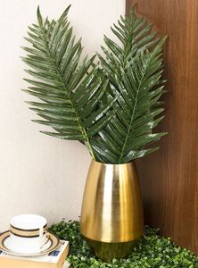 Jarrón de Aluminio Dorado de Alta Calidad, Diseño Personalizado Moderno, Decoración para Mesa de Boda y Hogar, Venta al Por Mayor en India - Product Image 4