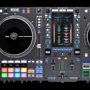 Contrôleur DJ Rane System One 2 canaux authentique avec jog wheels et effets intégrés, connectivité USB, sortie stéréo - Product Image 1