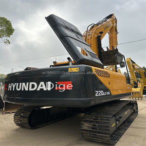 Excavatrice d'occasion Hyundai 220LC-9, 22 tonnes de chenille hydraulique d'occasion. Excavateur d'occasion de marque originale de Corée du Sud - Product Image 5