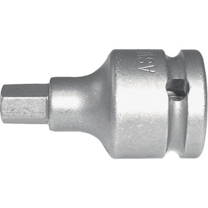 <b>Socket</b> Insert 725 1/2" Drive <b>14mm</b> <b>Hex</b> Key 55mm Length by ASW - Product Image 1