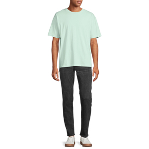 Camiseta Extra Grande de Algodón 100% con Lavado Ácido y Logotipo Personalizado para Hombre y Mujer, de Alta Calidad, Talla Grande, Transpirable - Product Image 5
