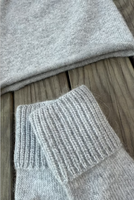 Gants sans couture gris premium pour femme, style streetwear, en textile turc de haute qualité, décontractés, sportifs, élégants, chauffe-mains d'hiver