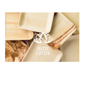 Bol en feuille de palmier de haute qualité Bol robuste et léger parfait pour une utilisation en extérieur et en intérieur-LOTUS BLEU du Vietnam - Product Image 1