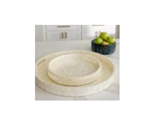 Bandeja de servicio con incrustaciones de hueso clásica personalizable, la mejor calidad para servir comida, cocina, hogar, Hotel, bandeja de servicio clásica personalizable - Product Image 4