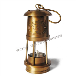 Lampe à huile suspendue de qualité supérieure, en laiton traditionnel, fabriquée à la main, pour mariage, couleur personnalisée - Product Image 1