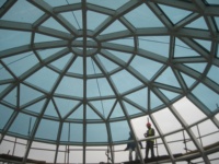 Bâtiment de lucarne de toit en dôme en acier léger galvanisé de haute qualité LF