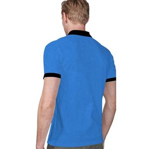 Logotipo bordado personalizado 2025 de lujo para hombre para camiseta Polo Camiseta de golf de punto de algodón y poliéster de alta calidad - Product Image 4