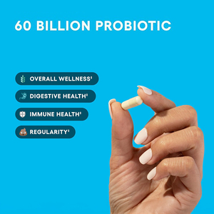 गर्म थोक और ओएम, आटम आहार पूरक आंतों के पाचन को सभी प्राकृतिक प्रीबायोटिक्स 60 बिलियन प्रोबायोटिक कैप्सूल - Product Image 3