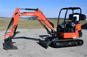2021 KUBOTA KX033-04 MINI EXCAVATRICE MINI DIGGER CONSTRUCTION EQUIPEMENT AVEC MOTEUR KUBOTA EXCAVATRICE SUR CHENILLES - Product Image 3